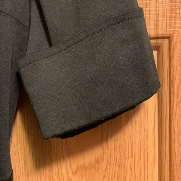 Jones New York Signature Stretch Collared Black Dress — 10 - Picture 5 of 10